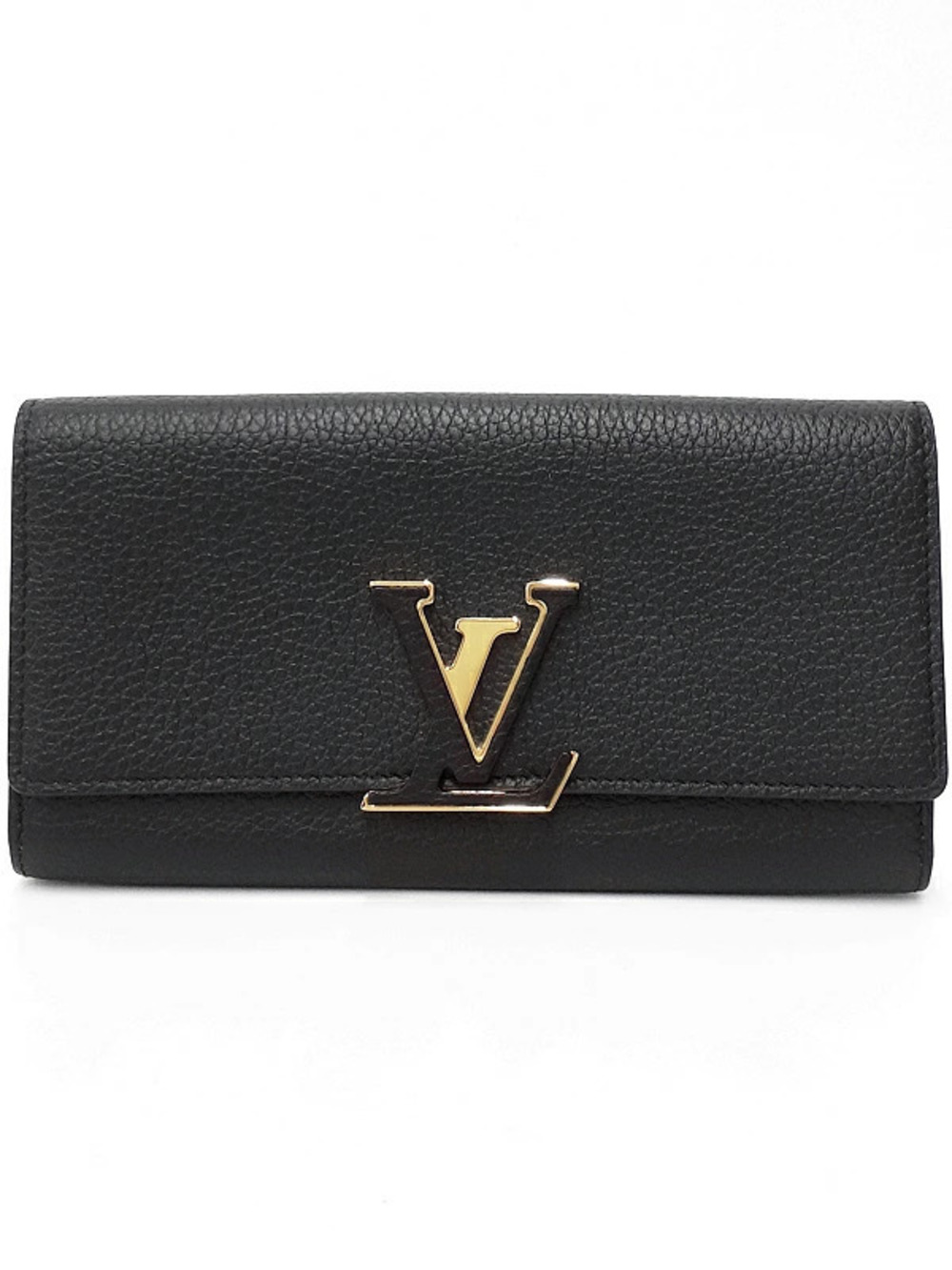 Louis Vuitton Portefeuille Capucines Bi fold Long Wallet